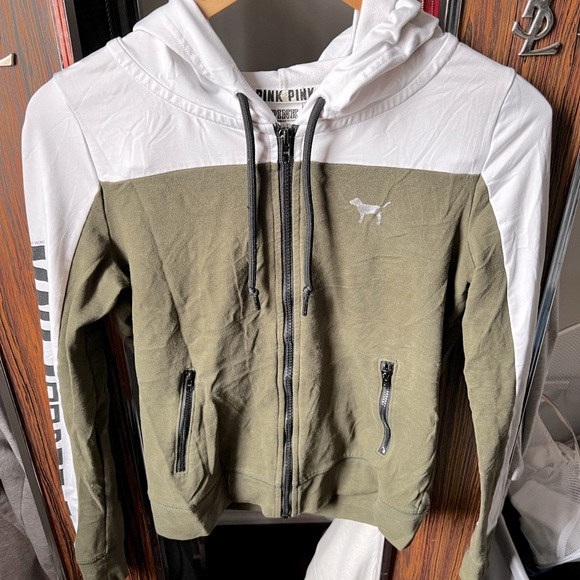 PINK by Victoria Secret Zip-Up Sweater - Picture 1 of 4